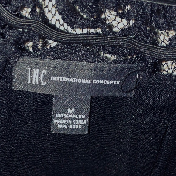 *PRICE DROP* EUC INC Black Lace Empire Top - Picture 8 of 8